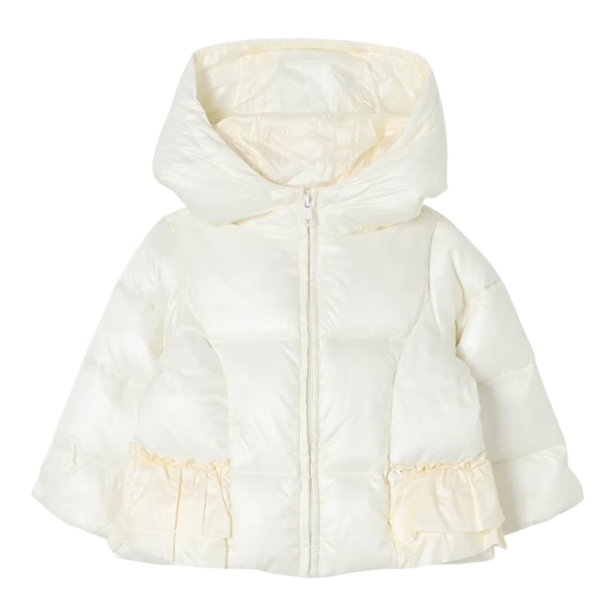 LIU JO giubbino tinta unita con cappuccio Panna per Neonata HF4005XX PANNA LIU JO 