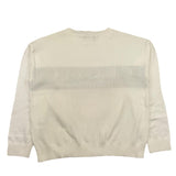 CECYLE maglia girocollo tinta unita con ricami Panna per Bambina BY1855 PANNA CECYLE 