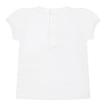 Moschino T-Shirt Girocollo Tinta Unita con Orso per Bambino MNM047 BIANCO MOSCHINO 