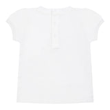 Moschino T-Shirt Girocollo Tinta Unita con Orso per Bambino MNM047 BIANCO MOSCHINO 