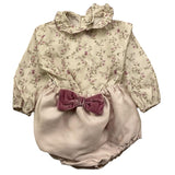 LA STUPENDERIA completo 2 pezzi camicia-culotte Rosa per Neonata CBCT04 ROSA LA STUPENDERIA 