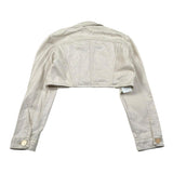 Fun & Fun Giubbino Modello Crop Tinta Unita per Bambina FNCJJK01069 BEIGE FUN & FUN 