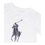 Ralph Lauren Completo 2 Pezzi Pigiama T-Shirt-Bermuda  per Bambino 9P0109 BIANCO RALPH LAUREN 