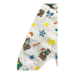 MOSCHINO tutina manica lunga tinta unita con stampa logo Bianco per Neonato MUT042 BIANCO MOSCHINO 