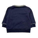 TRUSSARDI felpa chiusa girocollo tinta unita Blu per Neonato TIA25040 BLU TRUSSARDI 