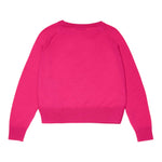 MAX&Co. maglia tinta unita girocollo con cuore Fuxia per Bambina MX00303 FUXIA MAX&Co. 
