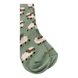 SAINT BARTH calzini tinta unita con stampe pecore Verde acqua per Bambino SOXJR VERDE ACQUA SAINT BARTH 