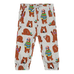 STELLA McCARTNEY pantalone tuta tinta unita con stampe orsi Grigio per Neonato TT6500 GRIGIO STELLA McCARTNEY 