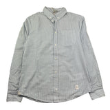 Eleventy Camicia Manica Lunga Fantasia A Righe per Bambino EW5P40 BIANCO/AZZURRO ELEVENTY 