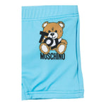 Moschino Costume Tinta Unita con Logo per Bambino MZL006J AZZURRO MOSCHINO 