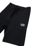 Diesel Bermuda Tinta Unita con Logo per Bambino J02239X NERO DIESEL 