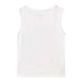Mayoral Canotta Girocollo Tinta Unita con Stampa per Neonato 1069X BIANCO MAYORAL 