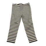 ZHOE & TOBIAH leggins bicolore con fantasia a righe Bianco/nero per Neonata KTT26N BIANCO/NERO ZHOE & TOBIAH 