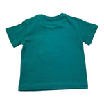 Cesare Paciotti T-Shirt Girocollo Tinta Unita con Stampa per Neonato TSP5155BX VERDE CESARE PACIOTTI 