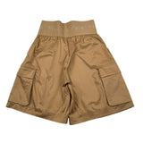 Manila Grace Short Tinta Unita con Elastico In Vita per Bambina MG2683 CAMMELLO MANILA GRACE 