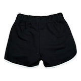 John Richmond Short Tinta Unita con Profili In Contrasto per Bambina RGP26202SH NERO JOHN RICHMOND 