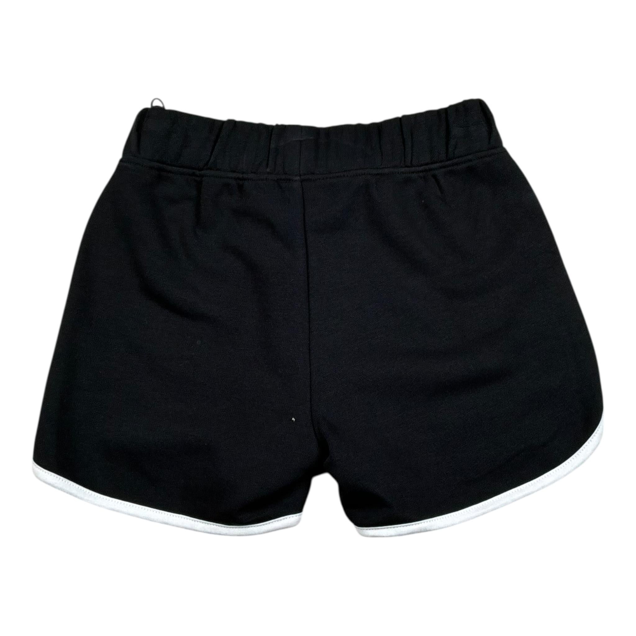 John Richmond Short Tinta Unita con Profili In Contrasto per Bambina RGP26202SH NERO JOHN RICHMOND 