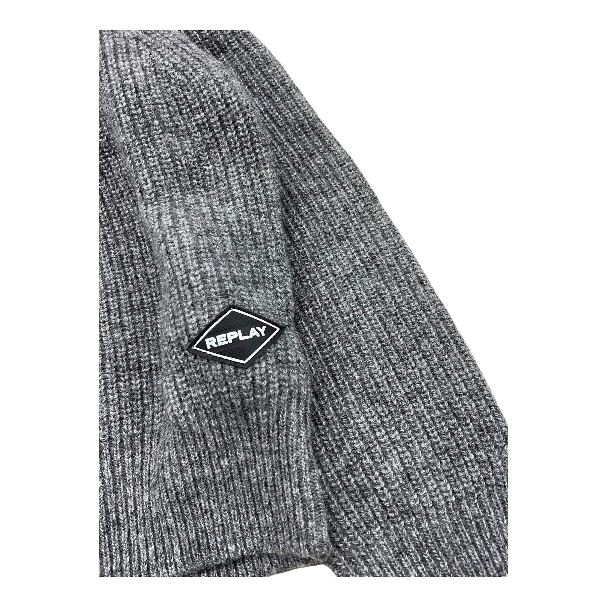 REPLAY maglia tinta unita con cappuccio Grigio per Bambino SB5303 GRIGIO REPLAY 