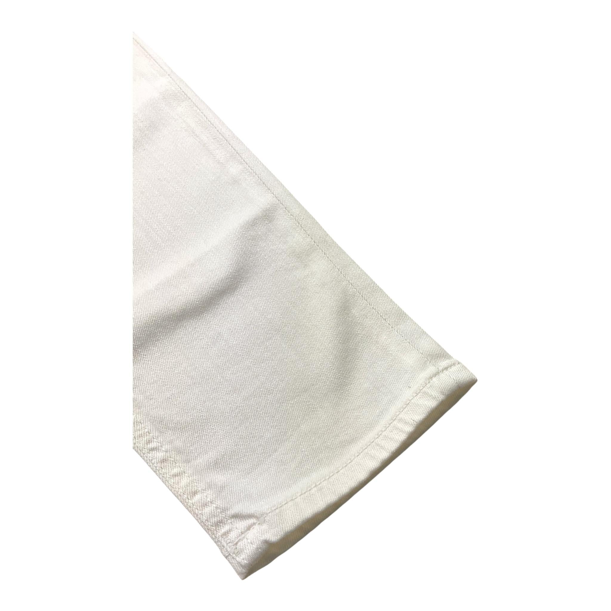 Dondup Pantalone Tinta Unita con Tasche Americane per Bambino DMPA192 BIANCO DONDUP 