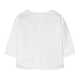 Teddy E Minou Camicia Manica Lunga Tinta Unita per Neonato E25CI007C6039 BIANCO TEDDY E MINOU 