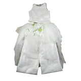 Raffaella Completo Cerimonia 3 Pezzi Camicia-Pantalone-Gonna Tulle per Bambina PONZA BIANCO RAFFAELLA 