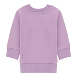 Diesel Felpa Chiusa Girocollo Tinta Unita con Stampa per Neonata K00631 LILLA DIESEL 