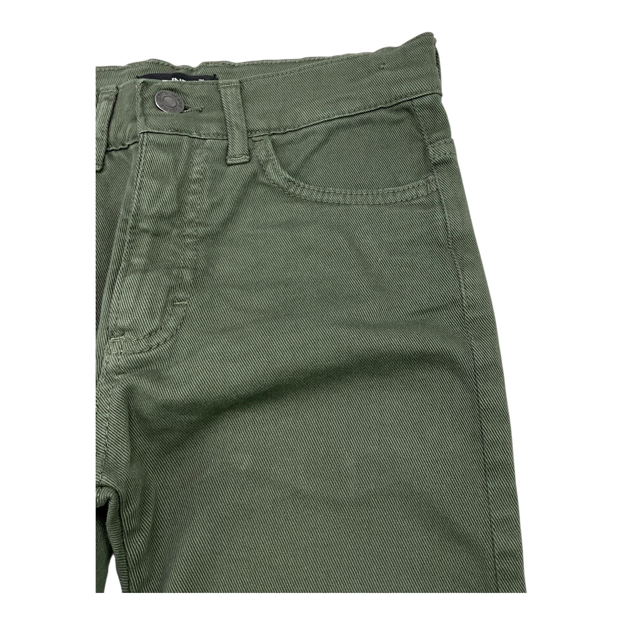 RAFFINERIE jeans tinta unita con girovita regolabile Verde per Bambino ASS VERDE RAFFINERIE 