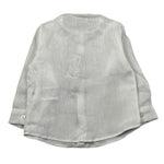 Manuel Ritz Camicia Manica Lunga Tinta Uita Collo Coreano Bianco per Neonato MR2002 BIANCO MANUEL RITZ 