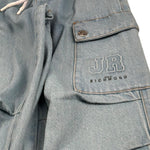 John Richmond Jeans Tinta Unita con Tasconi per Bambino RBP26144JE AZZURRO JOHN RICHMOND 
