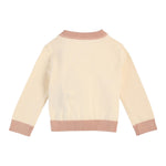 STELLA McCARTNEY cardigan tinta unita con ricami Panna per Neonata TV9050 PANNA STELLA McCARTNEY 