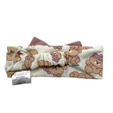 NANAN fascia tinta unita con stampa Bianco per Neonata I24159B BIANCO NANAN 