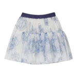 MONNALISA gonna tinta unita con tulle Bianco per Bambina 11D705 BIANCO MONNALISA 