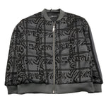 JOHN RICHMOND giubbino tinta unita con stampa in contrasto Grigio per Bambino RBA25164FE GRIGIO JOHN RICHMOND 