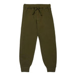 DSQUARED2 pantalone tuta tinta unita con stampa logo Verde per Bambino DQ2458 VERDE DSQUARED2 