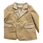 LA STUPENDERIA giacca tinta unita mnopetto Beige per Neonato CCGH51 BEIGE LA STUPENDERIA 