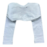 Petit Coprispalle Tinta Unita con Brillantini per Neonata S1213281S BIANCO PETIT 