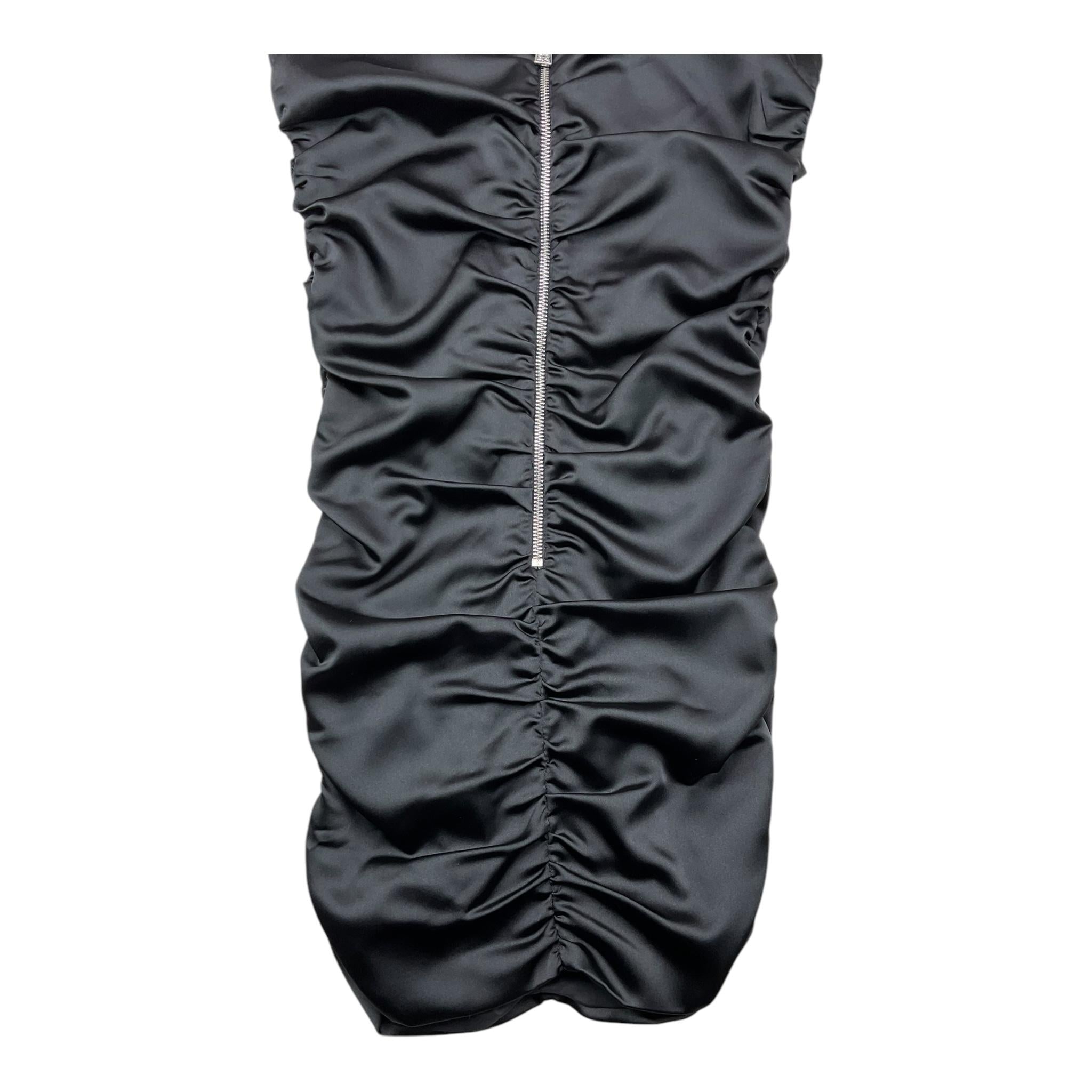 JOHN RICHMOND abito tinta unita con zip Nero per Bambina RGA25069VE NERO JOHN RICHMOND 