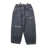 PATRIZIA PEPE jeans tinta unita con strappi Nero per Bambina 7P0367X NERO PATRIZIA PEPE 