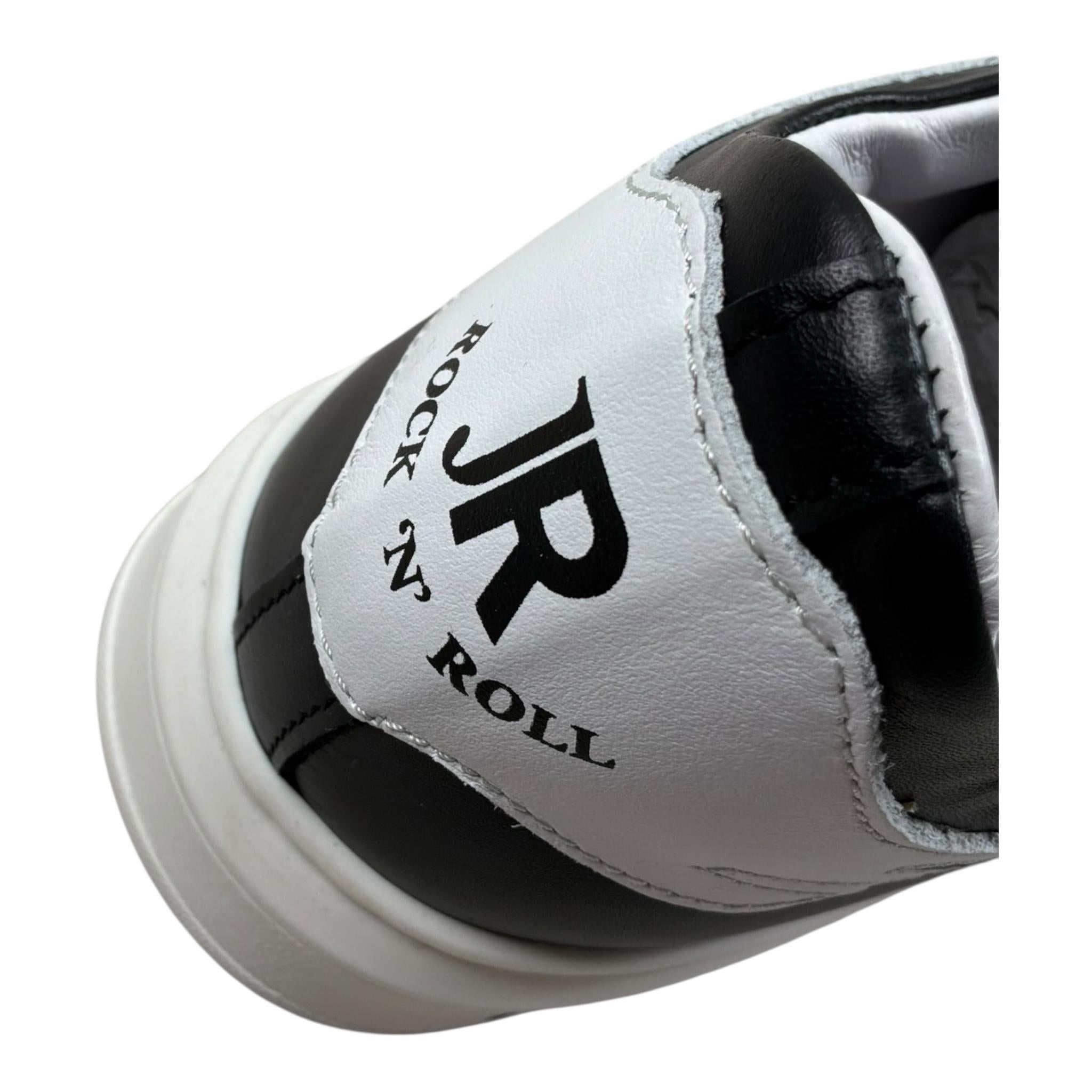 John Richmond Sneakers Tinta Unita con Stampa Logo per Bambino 21114 NERO JOHN RICHMOND 