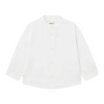 Mayoral Camicia Tinta Unita Manica Lunga per Bambino 1115J BIANCO MAYORAL 