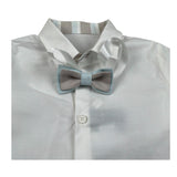 New Gereration Camicia Manica Lunga tinta unita E Papillon Panna per Neonato 41162N PANNA NEW GERERATION 