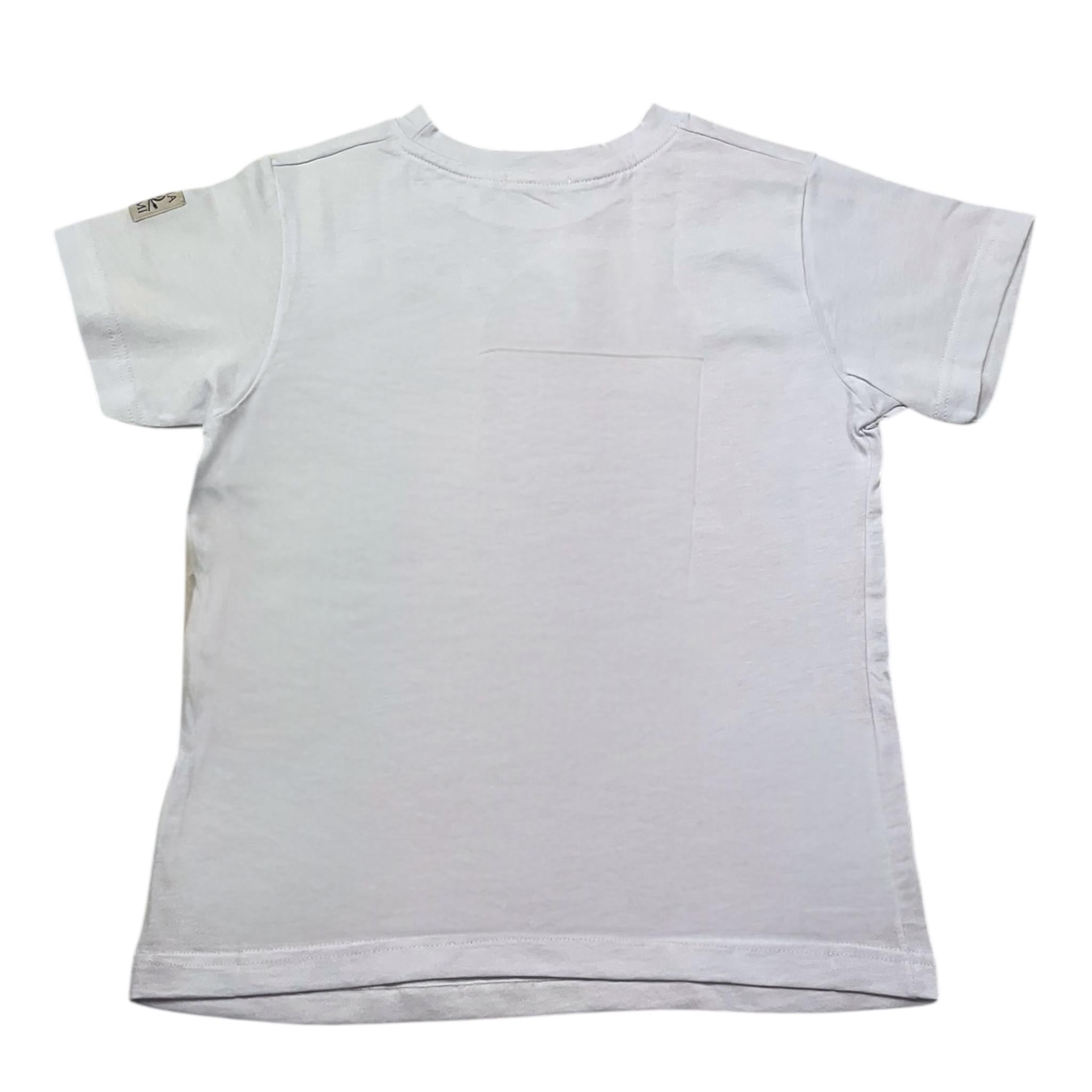 Baia30Remi T-Shirt Girocollo Tinta Unita per Neonato CITARA BIANCO BAIA30REMI 