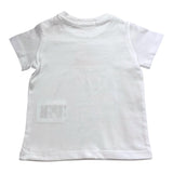 Replay T-Shirt Girocollo Tinta Unita con Stampa per Bambina PG7472J BIANCO REPLAY 