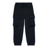 DIESEL pantalone tuta tinta unita tasconi  Nero per Bambino J01966X NERO DIESEL 