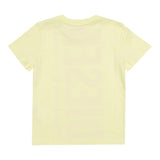 Diesel T-Shirt Girocollo Tinta Unita con Giallo per Neonata K00347 GIALLO DIESEL 