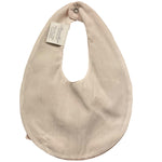 Barcellino Bavetta Tinta Unita con Cuciture In Contrasto per Neonata 121508 ROSA BARCELLINO 