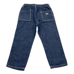 Emporio Armani Jeans Tinta Unita con Profili Logati per Neonato 3D3J01N BLU EMPORIO ARMANI 