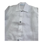 Manuel & Frank Camicia Tinta Unita Manica Lunga Modello Body per Neonato MF3177I BIANCO MANUEL & FRANK 