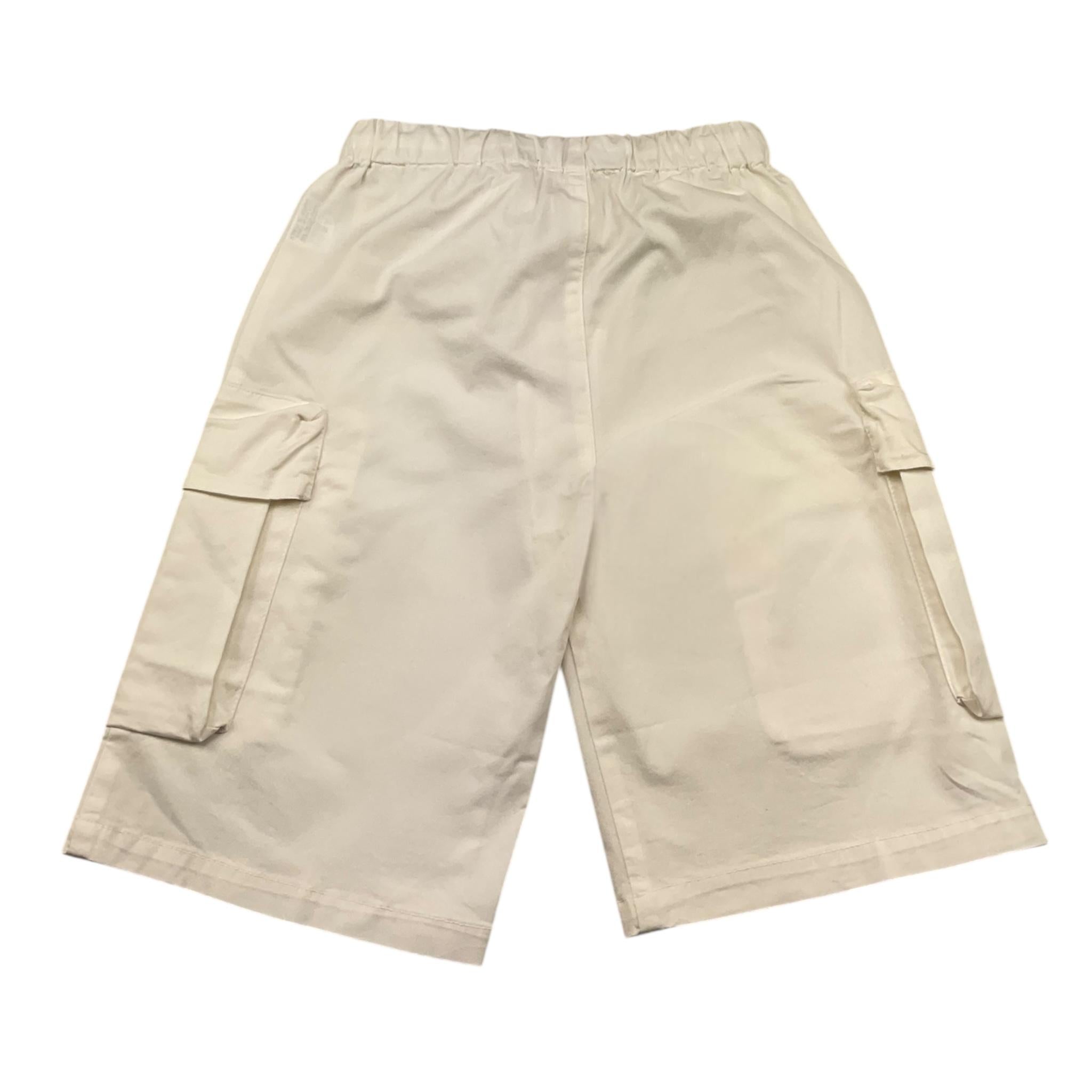 Zhoe & Tobiah Bermuda Tinta Unita con Elastico In Vita per Bambino J&P14M PANNA ZHOE & TOBIAH 