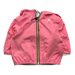 K-Way Giubbino Tinta Unita con Zip E Cappuccio per Neonata K2132MW ROSA K-WAY 